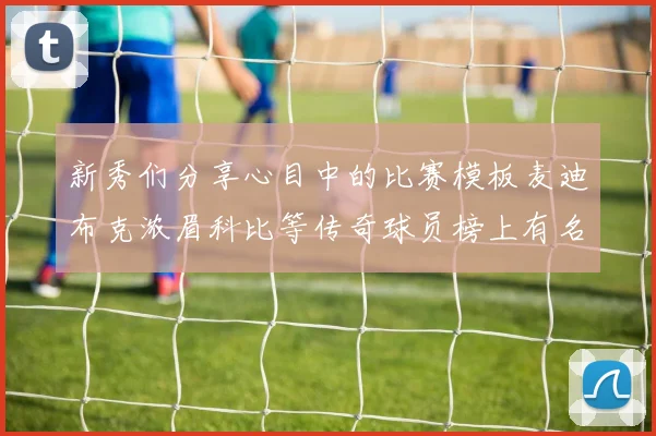 新秀们分享心目中的比赛模板麦迪布克浓眉科比等传奇球员榜上有名