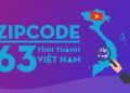Mã bưu chính (Zipcode) 63 tỉnh thành Việt Nam